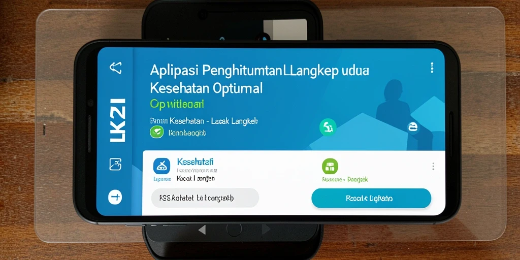 Tampilan antarmuka LK21 yang sederhana dan fungsional.