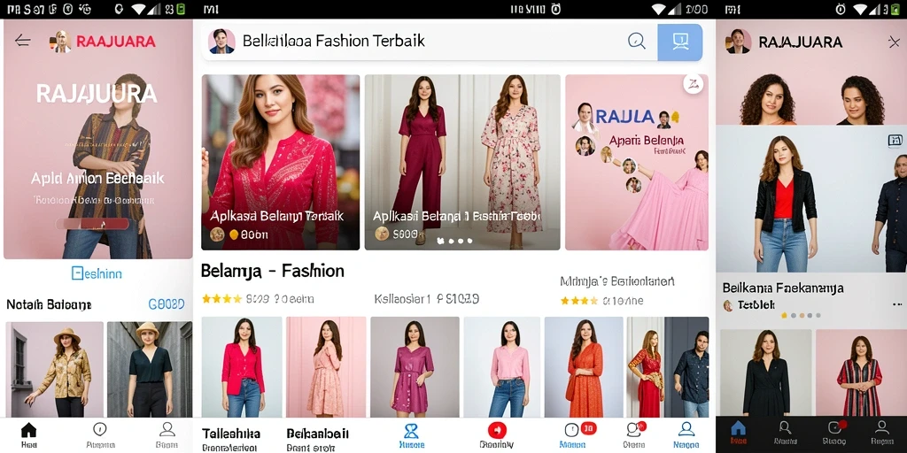 Tampilan antarmuka RAJAJUARA yang menarik dan modern.