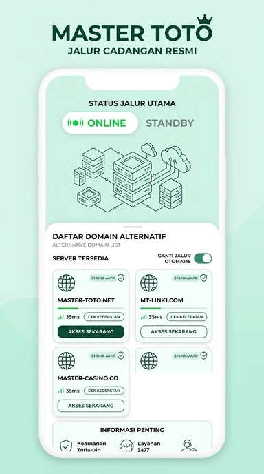 Halaman Link Alternatif mastertoto untuk Pengguna Android