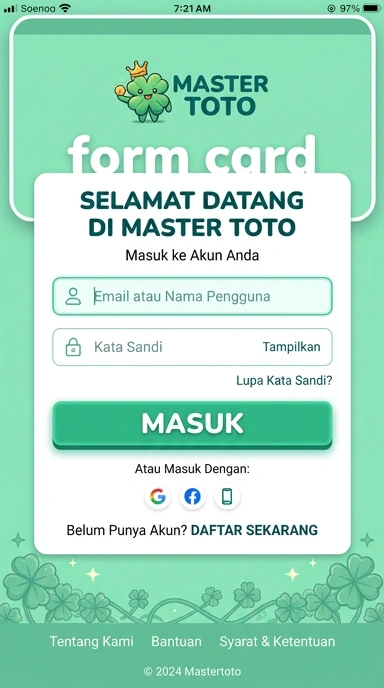 Masuk Akun mastertoto dengan Mudah dan Cepat