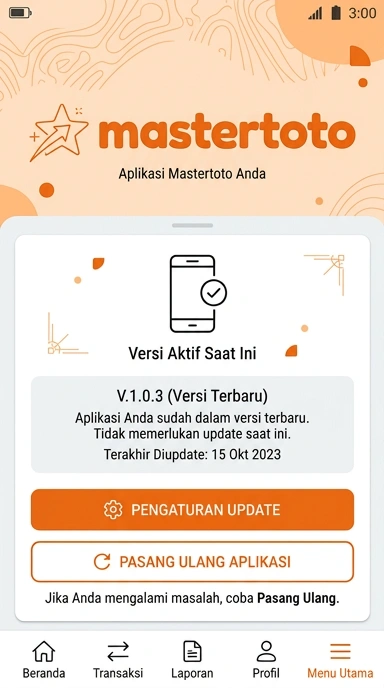 Riwayat Versi mastertoto untuk Pengguna Android